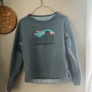Patagonia Women's Blue/Gray Crew